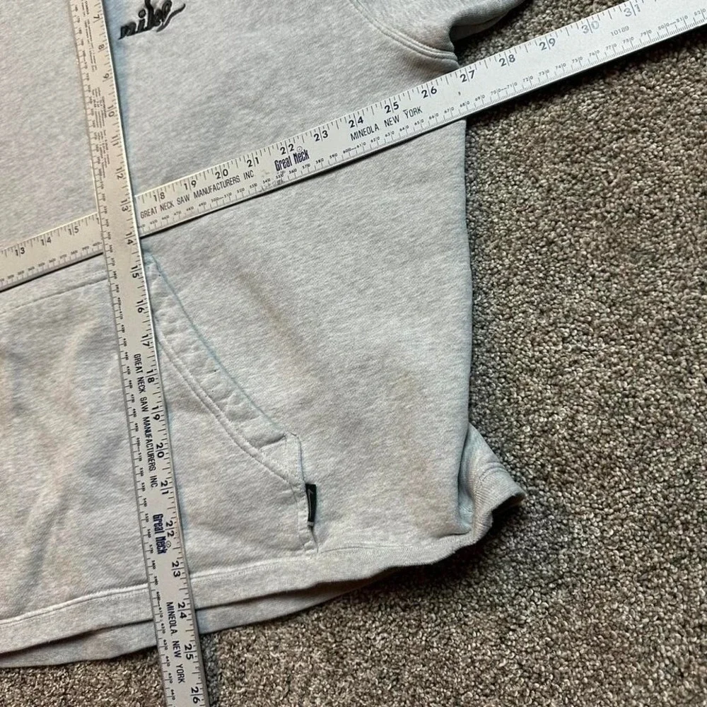 Vintage 90s Nike white tag grey sportswear hoodie‎ size women's XL